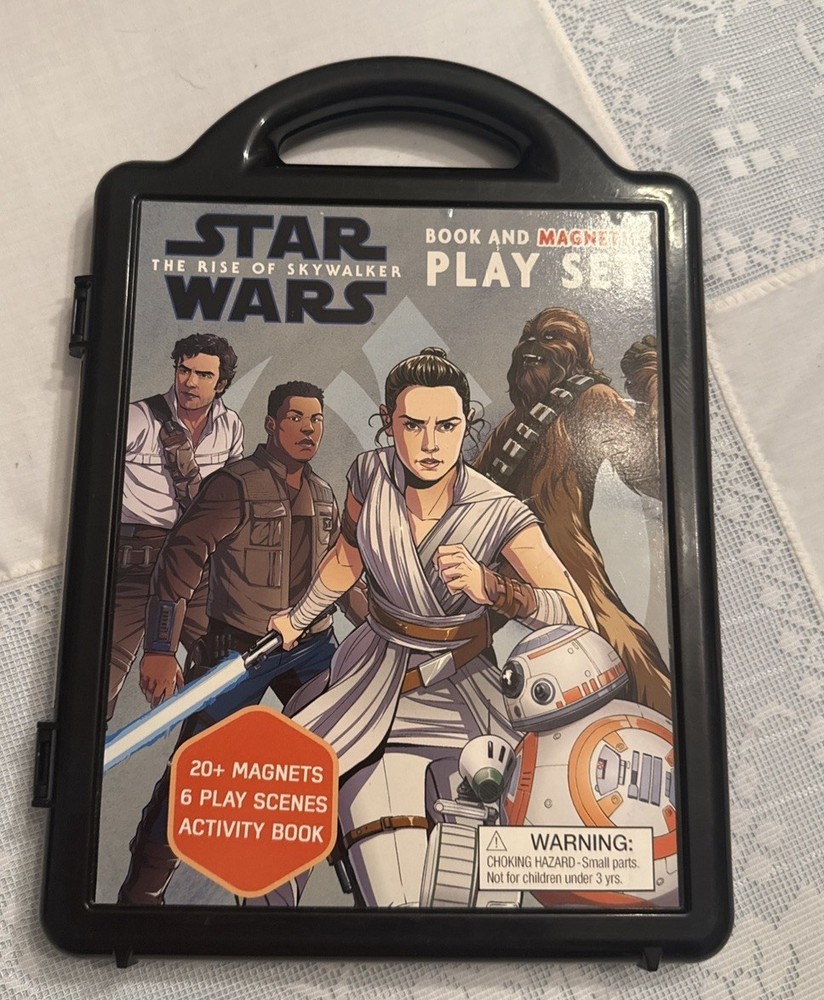 Star Wars The Rise of Skywalker 20+ Magnets Playset Activity Book New