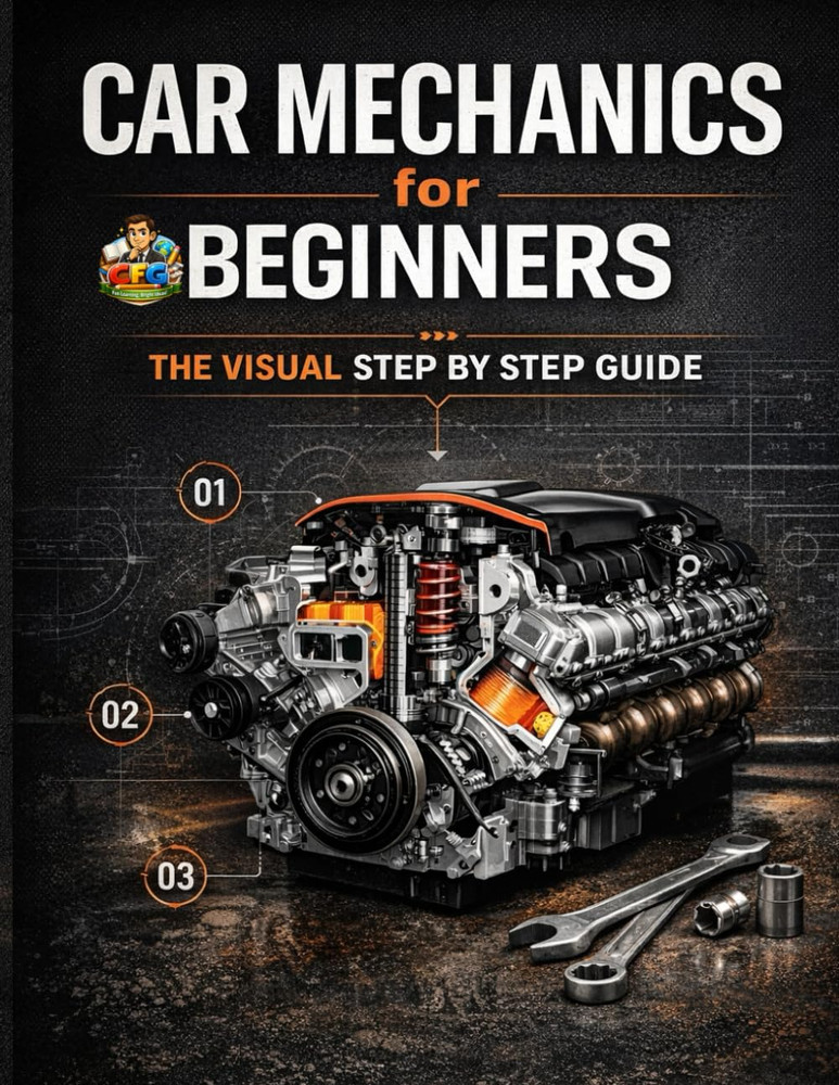 Car Mechanics for Beginners Visual Step-by-Step Guide Automotive Repair Book