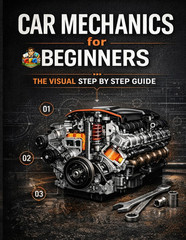 Car Mechanics for Beginners Visual Step-by-Step Guide Automotive Repair Book