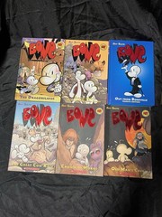 Bone Graphic Novels Jeff Smith HC & PB Books Lot Of 6 Hardcover Tribute Edition