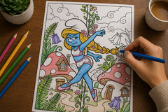 Unhinged Digital Adult Coloring Book | 31 Pages Pop Culture Satire & Chaos