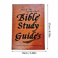 66-Page Bible Study Guide, Daily Devotional Journal,Study Notebook Planner US