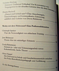 Erinnern des Holocaust? von Jens Birkmeyer, Aisthesis Verlag