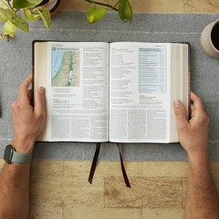 NKJV Study Bible, Hardcover, Burgundy, Full-Color, Comfort Print: The…