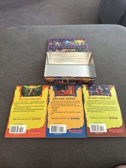 Goosebumps Books Tin Set 25th Anniversary Retro. 3 Of 5 Books Included.
