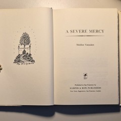 Sheldon Vanauken A Severe Mercy Hardcover w/ Dust Jacket Harper & Row 1977