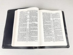 WORLD PUBLISHERS LOOSE LEAF KJV HOLY BIBLE CENTER COLUMN BONDED LEATHER RARE HTF