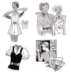 1937 Pattern Making Book (Draft Block Sewing Fashion)