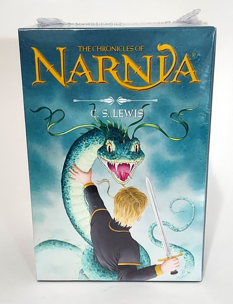 The Chronicles of Narnia Box Set C.S. Lewis NEW Sealed HarperCollins Paperback