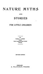 1895 Nature Myths and Stories for Little Children 102 Pages
