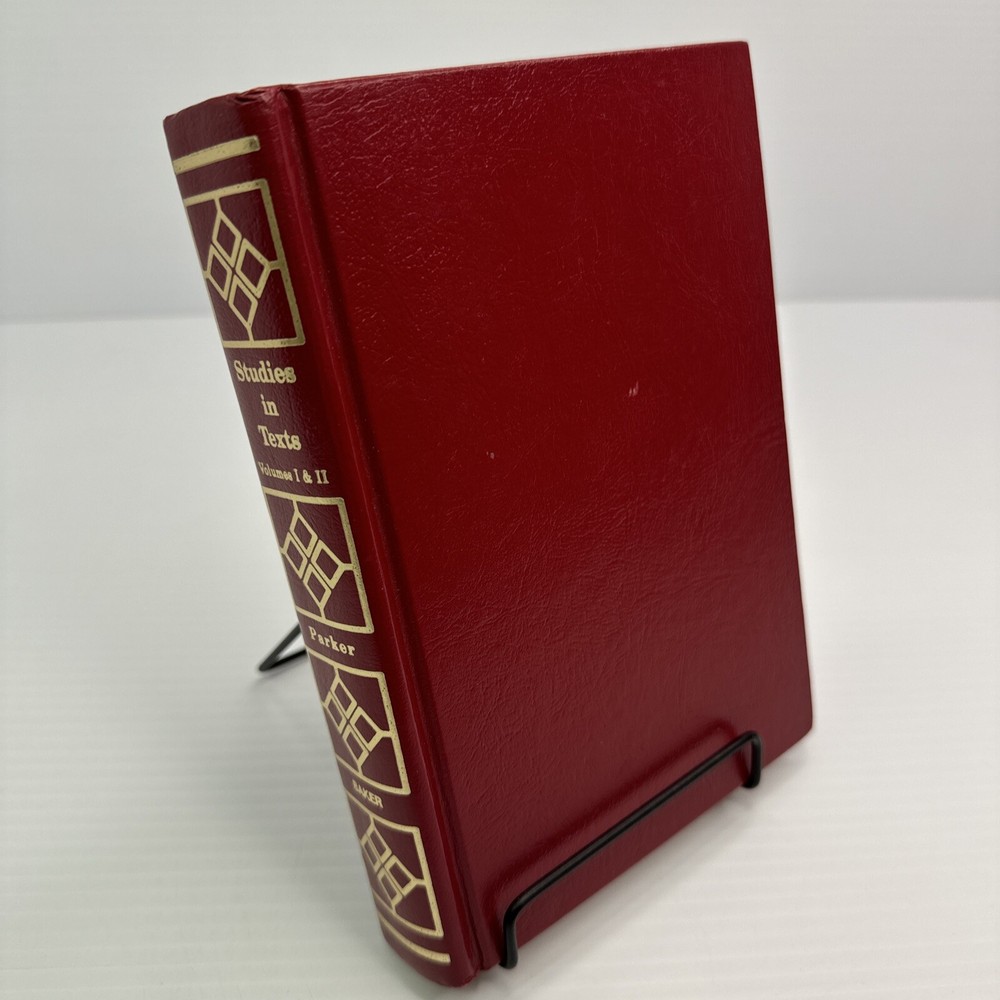 Studies in Texts Joseph Parker Volume 1 HC 1990 Baker Book House Religion Christ