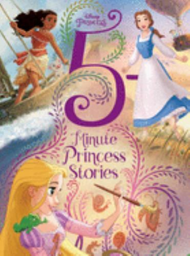 Disney Princess 5-Minute Princess Stories (5-Minute Stories) – Hardcover – GOOD