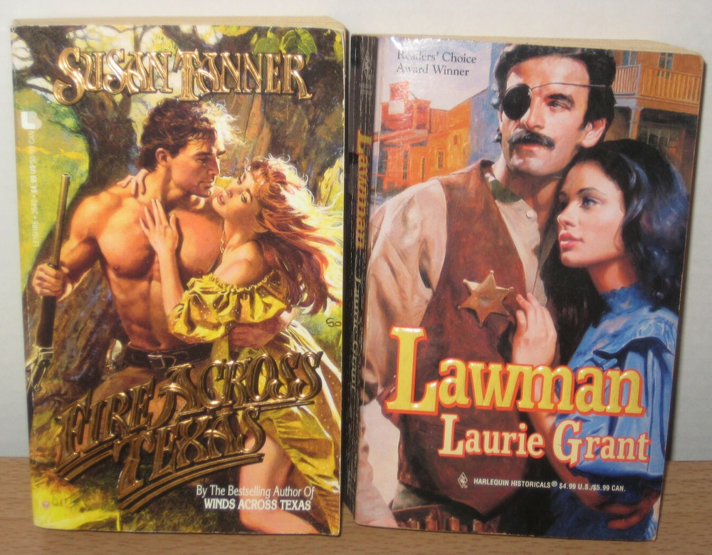 Lawman Laurie Grant Fire Across Texas Susan Tanner Western Romance Laurie Grant
