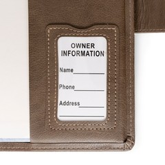 AA Big Book Cover & 12 Steps Traditions Set, Fits 2 Hardcover Books, Coin Holder