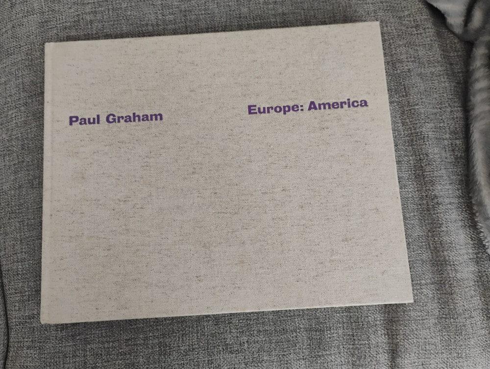 Paul Graham – Europe: America (La Fabrica Editorial Spain 2012 art photo book)