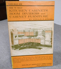 Easi-Bild 658 How To Kitchen Cabinets Room Dividers Furniture Donald Brann 1974