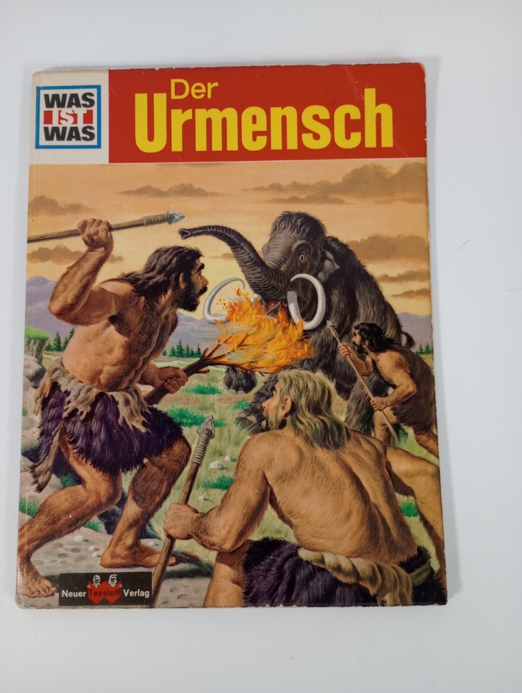 1963 Der Urmensch Was It Was von Donald Barr Deutsche Ausgabe von Otto Ehlert SC
