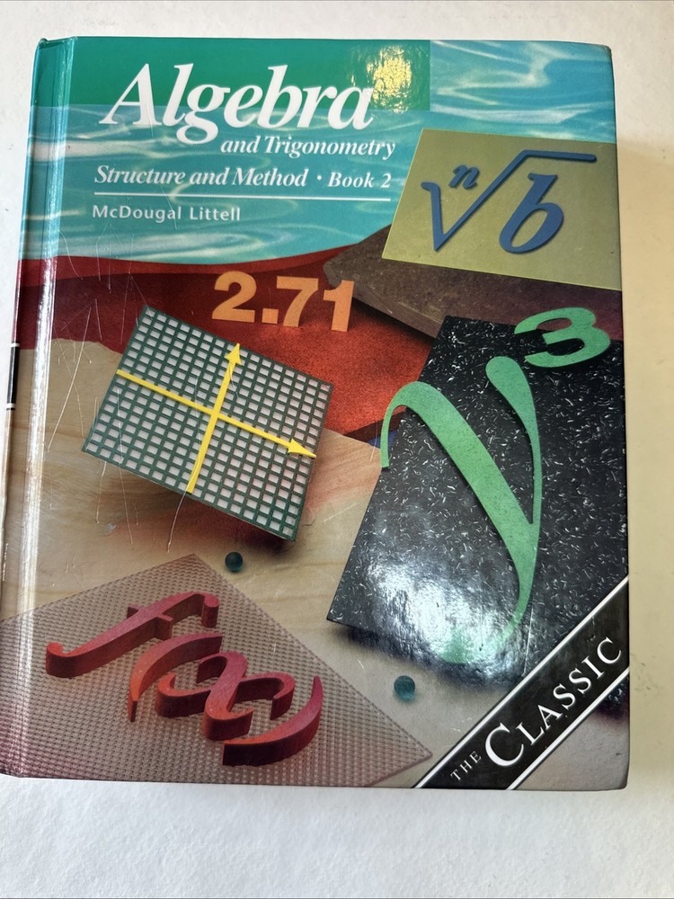 Algebra and Trigonometry: Structure and Method, Book 2 – Hardcover – GOOD