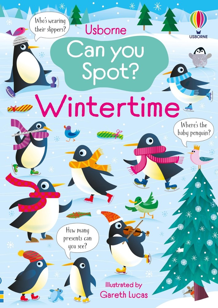 Can you Spot? Wintertime: An Interactive Search Book Featuring Winter Scenes…