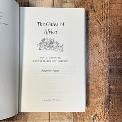 The Gates of Africa Search For Timbuktu Anthony Sattin Hardcover Book History
