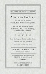 American Cookery, USA, Applewood Books, Paperback