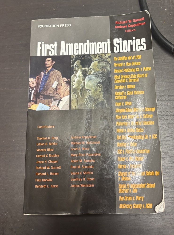 First Amendment Stories (Law Stories)