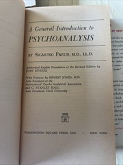 Vintage Freud Psychology 4-Book Lot: Dreams, Psychoanalysis & Hysteria Paperback