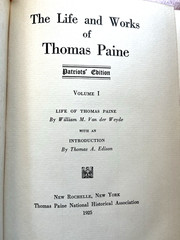 The Life and Works of Thomas Paine (1925 Patriots Ed. Complete 10 Vol) Very Good