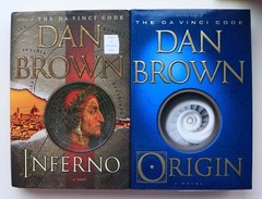 Lot of 5 Dan Brown Suspense Books from “Robert Langdon” Series- 2000-2017