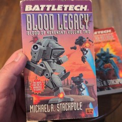 Battletech Blood of Kerensky Trilogy PBs by Michael A. Stackpole + Freebirth