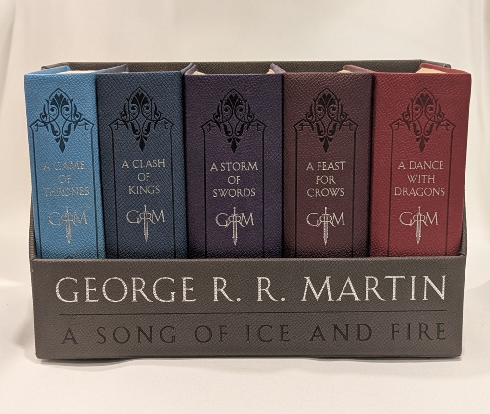 George R. R. Martin Game Of Thrones A Song Of Ice And Fire Set Complete