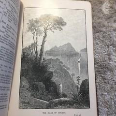 The Cambridge Book of Poetry and Song Bates 1887 Illustrated Poetry Book