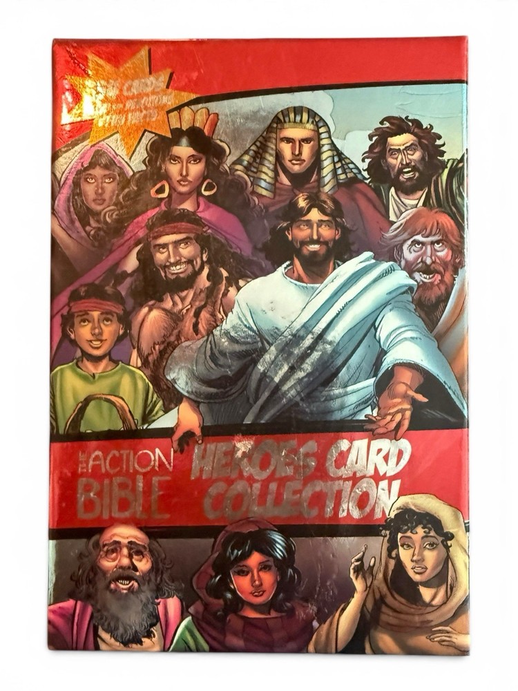 Action Bible Heroes Card Collection : 54 Cards Filled with Devotions and Fun…
