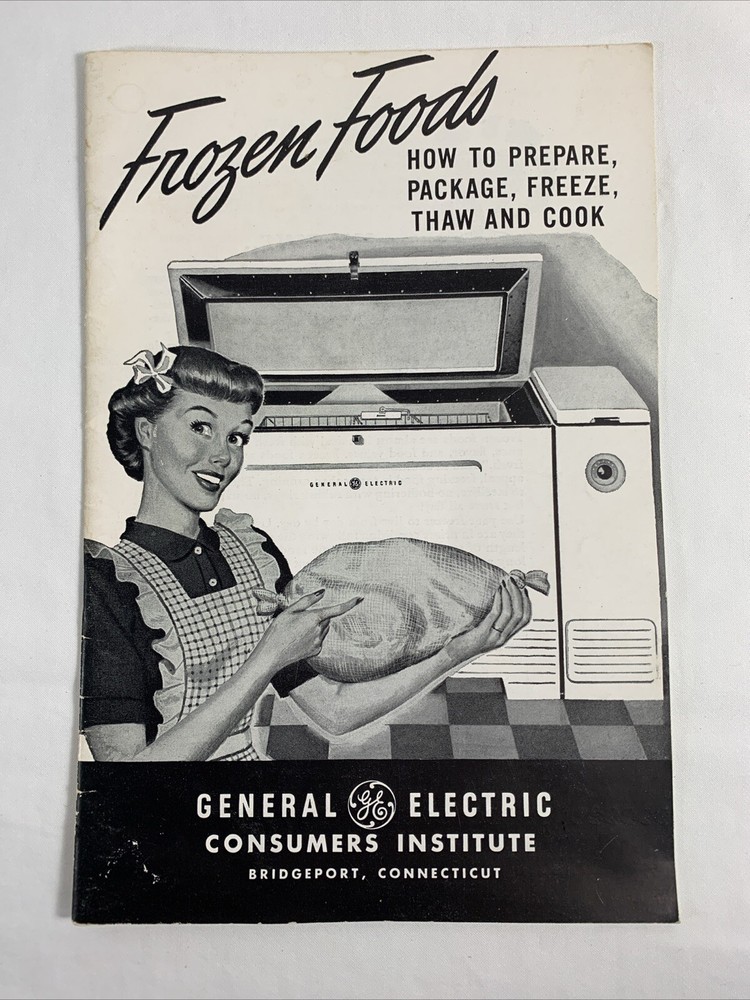 VINTAGE 1940’S GENERAL ELECTRIC „FROZEN FOODS” HOW TO 31 PAGES