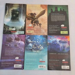 Amulet Book Set 6 Paperback Books 1 & 3-7 Kibuishi Illustrated Comic Book