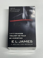 Fifty Shades as Told by Christian Trilogy: Grey, Darker, Freed Box Set New