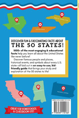 The 50 States Fact Book for Kids: Learn the 50 States with 1000+ Fun United Stat