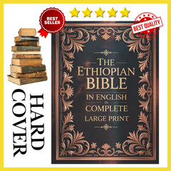 The Ethiopian Bible in English in Complete Large Print HARDCOVER ETHIOPIC !!!
