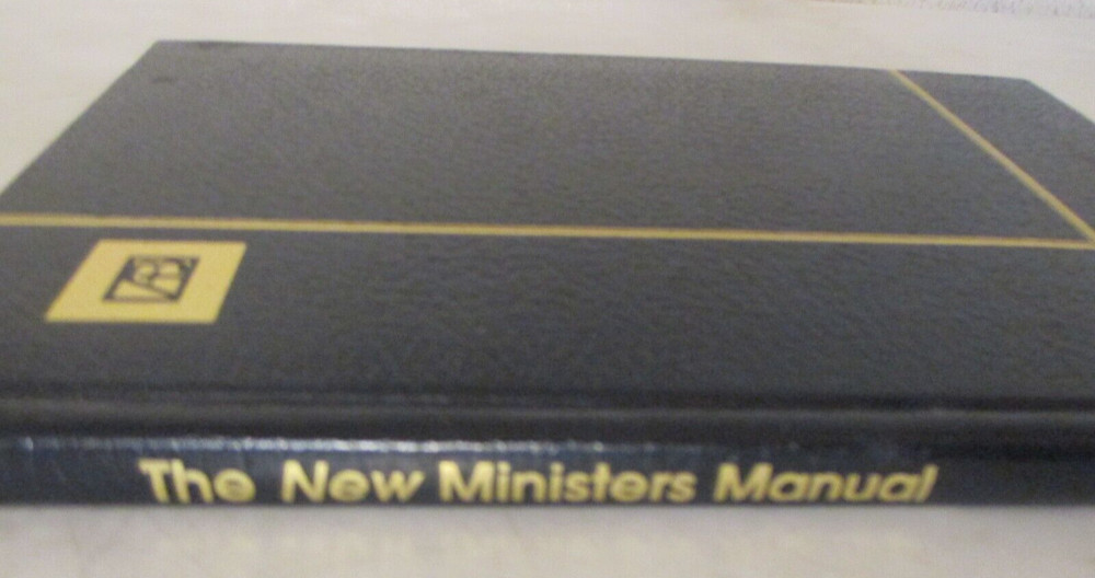 The New Ministers Manual by Paul W. Powell, 1996 HC, 104 pages