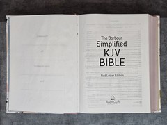 Barbour Simplified KJV Bible for Teen Girls SKJV Red Letter Edition