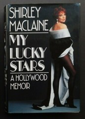 SHIRLEY MACLAINE Autobiography MY LUCKY STARS: A HOLLYWOOD MEMOIR 381 pages HCDJ