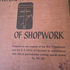 Fundamentals of Shopwork by William H. Johnson & Louis V. Newkirk 1943, HC War