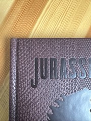 Jurassic Park By Michael Crichton Deluxe Faux Leather Dinosaur Skin Edition New