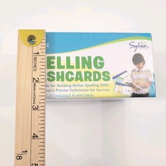 NEW First Grade Spelling Flashcards Sylvan Learning 2011 Random House Sealed Box