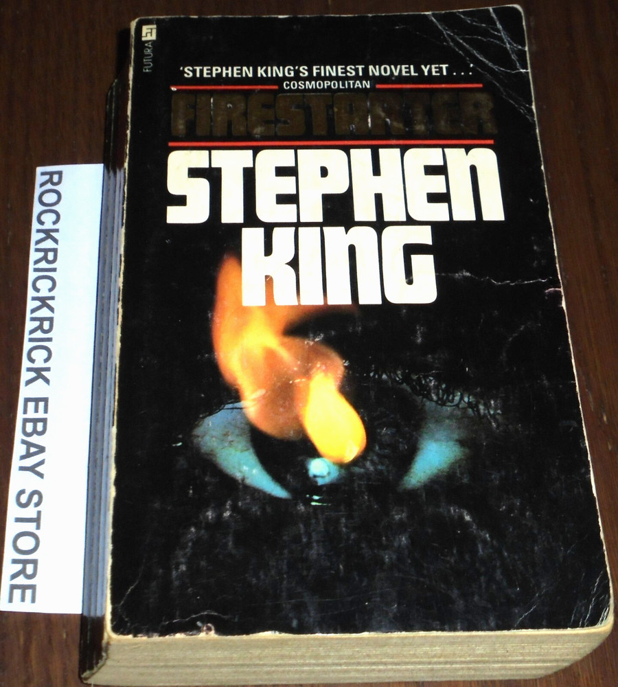 STEPHEN KING FIRESTARTER BOOK RARE 1981 (510 PAGES)
