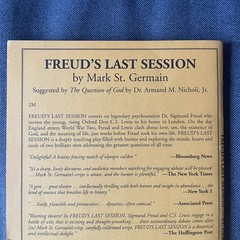 FREUD’S LAST SESSION – ACTING EDITION By Mark St. Germain *SIGNED + AUTOGRAPHED*