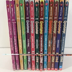 Vintage Goosebumps Book Lot of 13 R.L. Stine PB Horror Books Chapter Books Kids