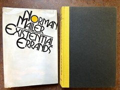 Signed Norman Mailer Existential Errands Hardcover 1st Edition 1972 VG+/VG+