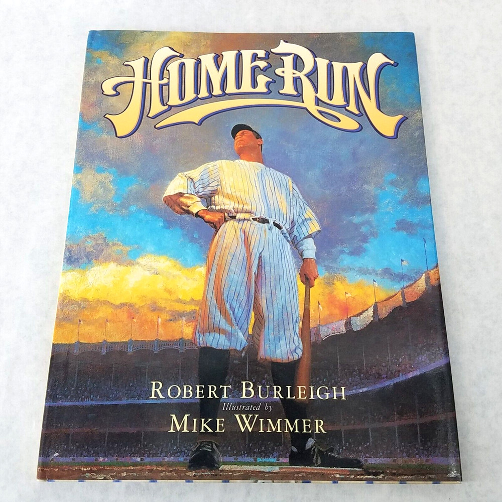 Home Run: The Story of Babe Ruth – LIKE NEW! Signed by Mike Wimmer