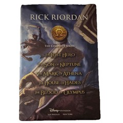 Rick Riordan Heroes of Olympus Series Hardcover Box Set 5-Vol. (NEVER USED)
